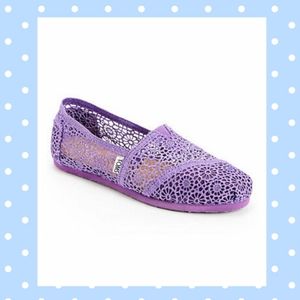 Toms Women's Purple Lace Classic